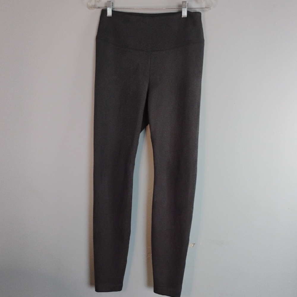 White House Black Market Runway Leggings Pants Charcoal Gray Sz 6 Street Casual